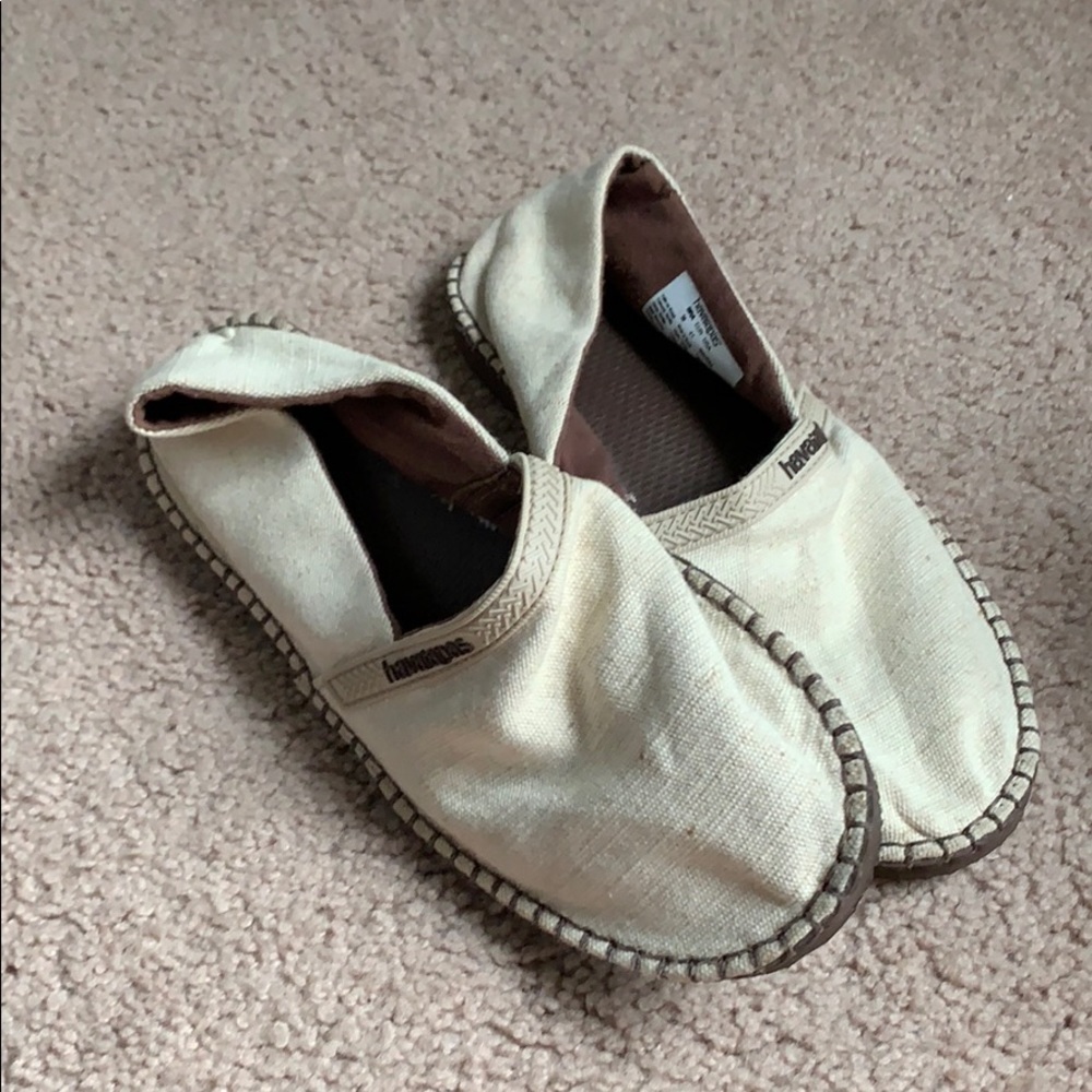 Havaianas yoga mat slip ons